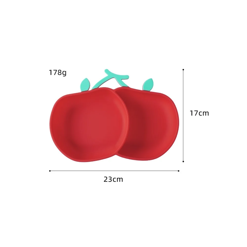 Cherry divided silicone plate