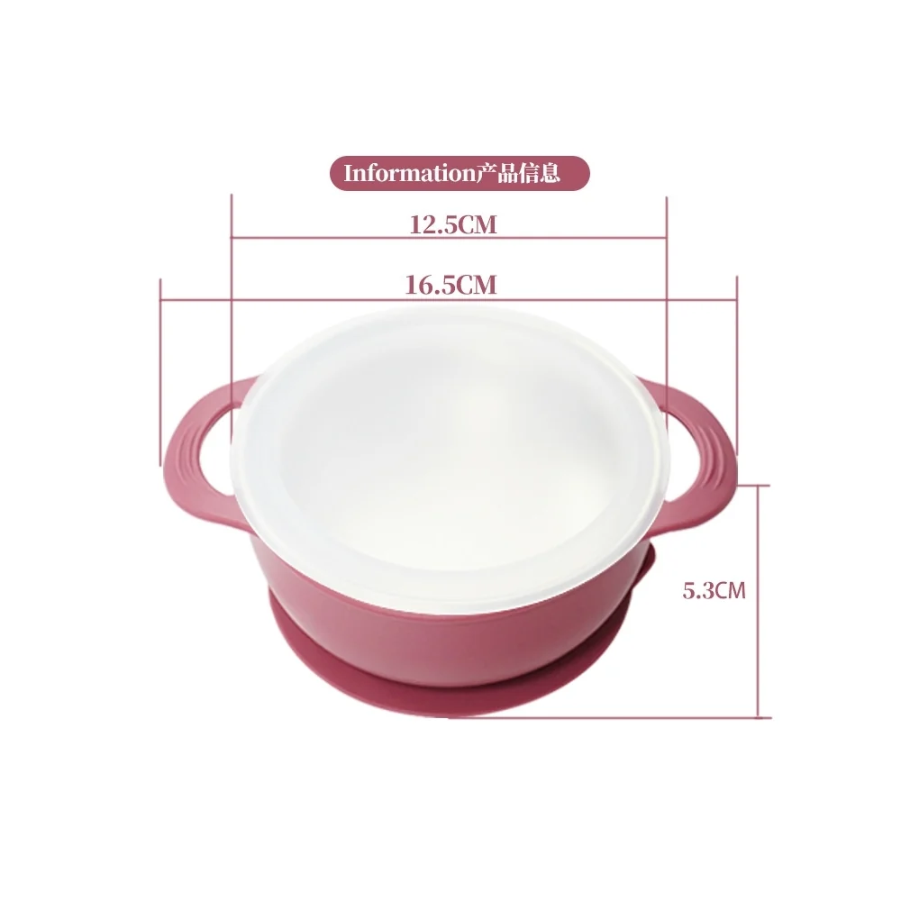 Double-Handle Bowl with Lid