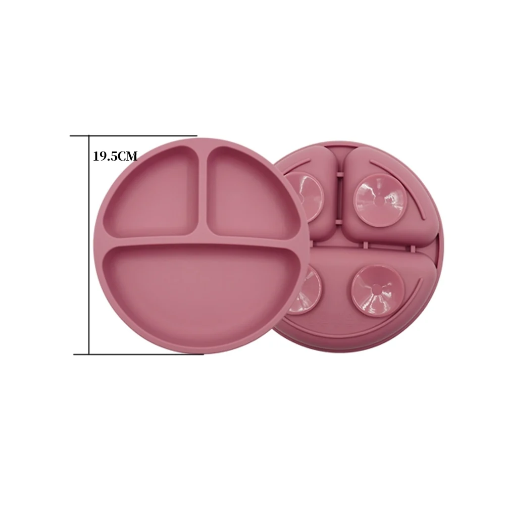 Round Divided Plate